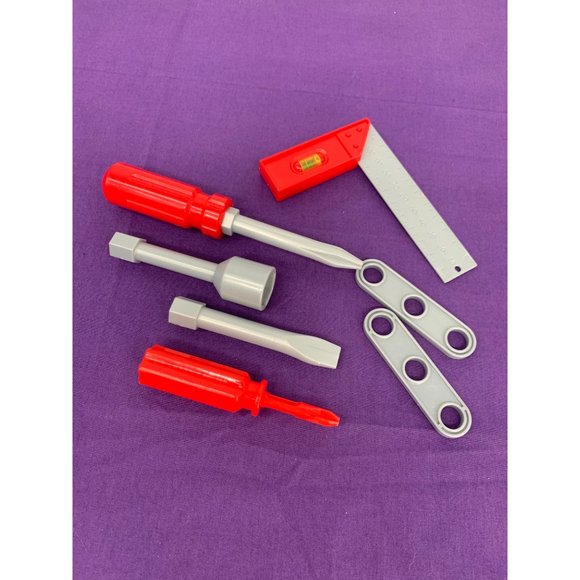 Kids, Hyper Tough Replacement 14 pc Construction Tools Levels Screwdrivers Wrenc - Picture 4 of 8